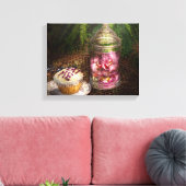Süß - Cupcake - Iss ich Leinwanddruck (Insitu (Wohnzimmer))