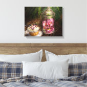Süß - Cupcake - Iss ich Leinwanddruck (Insitu (Schlafzimmer))