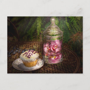 Süß - Cupcake - Iss ich Postkarte