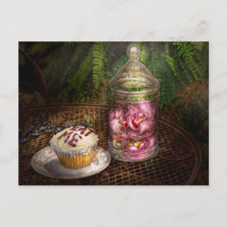 Süß - Cupcake - Iss ich Postkarte
