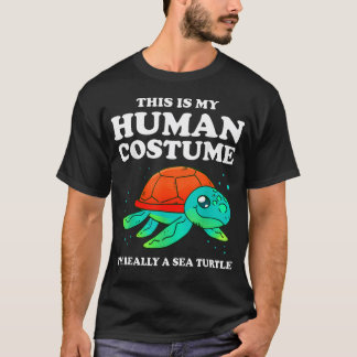 Süß Das Ist Mein Mensch Ich Bin Wirklich Eine Meer T-Shirt