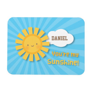 Süß Du Bist Meine Sonnenschein Würdigung Magnet