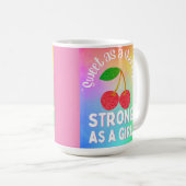 Süß eine Kirsche Kaffeetasse (VorderseiteRechts)