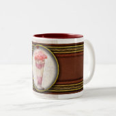 Süß - Eiscreme - Eiscreme Float Zweifarbige Tasse (VorderseiteRechts)