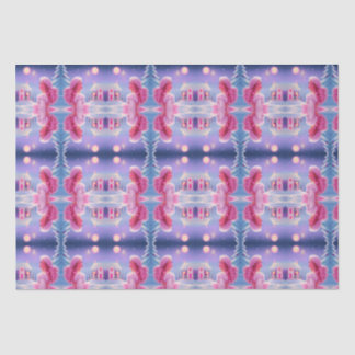 Süß Elegantes Rosa Mädchen Weihnachten Seidenpapier