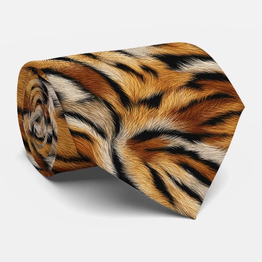 Süß für ihn Tiger Krawatte (Gerollt)