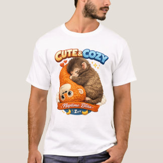 Süß & Gemütlich Naptime Bliss | Niedliches Baby- T-Shirt