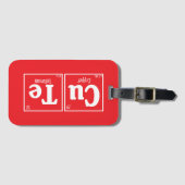 Süß Gepäckanhänger (Vorderseite (Horizontal))