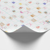 Süß geschenkpapier (Ecke)