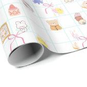 Süß  geschenkpapier (Rolleneckpunkt)
