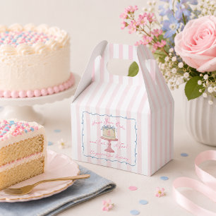 Süß Haben Sie Kuchen und essen ihn Zwei 2. Geburts Geschenkschachtel