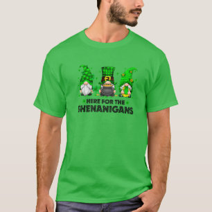 Süß hier für die Streiche Shamrocks St. Patrick T-Shirt