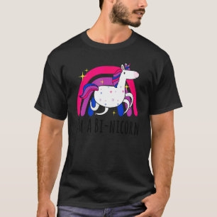 Süß, ich bin ein Bi-Nicorn-Einhorn Bisexueller Sto T-Shirt