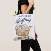 Süß, ich gehe lieber zum Second-Hand-Shopping Tasche (Von Nahem)