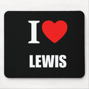 Süß ich liebe Herz Lewis Eltern Ehefrau Husnd Vale Mousepad