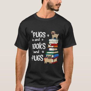 Süß ich liebe Möpse und Bücher Klassiker 554 T-Shirt