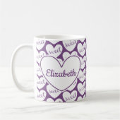 süß im Herzen Kaffeetasse (Links)