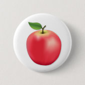 Süß, Juicy Apfel Button (Vorderseite)