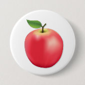 Süß, Juicy Apfel Button (Vorderseite)