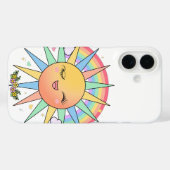 Süß Kawaii Glücklich Sonnenschein Regenbogen Paste Case-Mate iPhone Hülle (Rückseite (Horizontal))