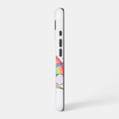 Süß Kawaii Glücklich Sonnenschein Regenbogen Paste iPhone 16 Hülle (Linke Seite)