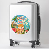 süß kawaii hawaii  aufkleber (Koffer)