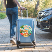 süß kawaii hawaii  aufkleber (Koffer Insitu)
