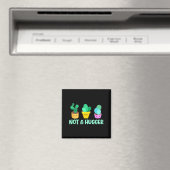 Süß Kawaii Umarme Nicht Ich Bin Kein Umarmer Kactu Magnet (In Situ (Geschirrspüler))