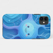 Süß lächelnder Neuron iPhone / iPad-Hülle Case-Mate iPhone Hülle (Rückseite (Horizontal))