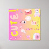 süß leinwanddruck (Vorderseite)