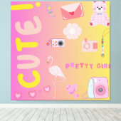 süß leinwanddruck (Insitu (Holzboden))