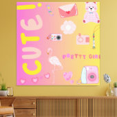 süß leinwanddruck (Insitu (Wohnzimmer))