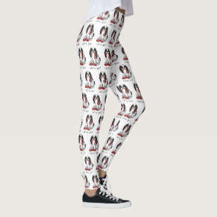 Süß Los geht's! Japan-Chin-Hund (dreifarbig 1) Leggings