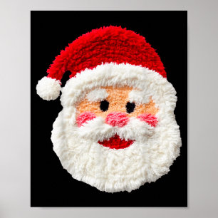 Süß Lustig Vorbereiteter Falscher Yarn Weihnachtsm Poster