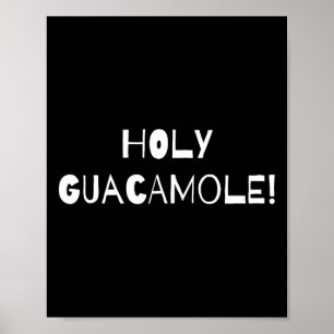 Süß Lustiger Cinco De Mayo Heilige Guacamole Gesch Poster