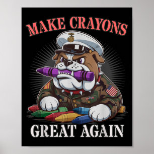 Süß Machen Buntstifte Großartig Soldat Bruder Mili Poster