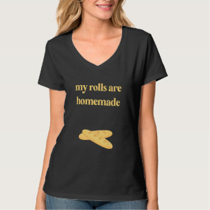 Süß meine Brötchen sind selbstgemacht Kinder Thank T-Shirt