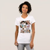 Süß Modern 'Eine Mutterliebe' 7 Foto T-Shirt (Vorne ganz)