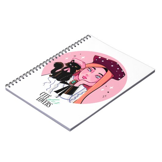 süß  notizblock (Linke Seite)