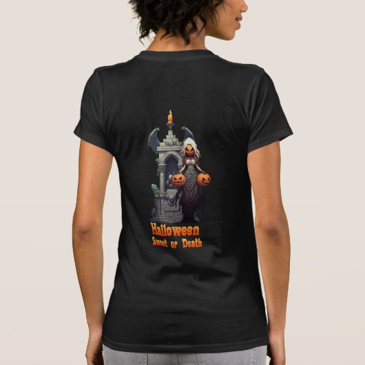 Süß oder Tod T-Shirt (Rückseite)