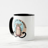 Süß oder was für eine Katze Tasse (Vorderseite Links)