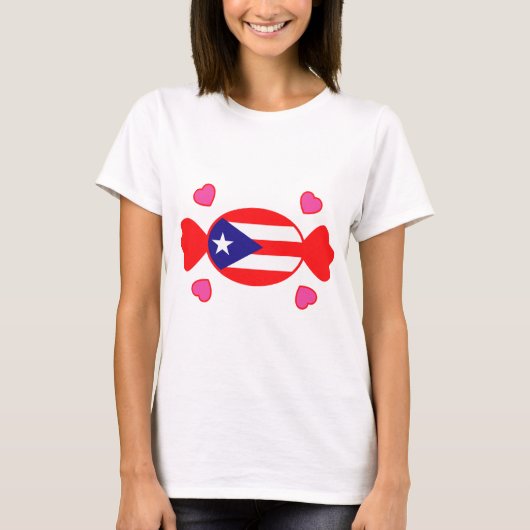 süß Puerto Rico T-Shirt (Vorderseite)