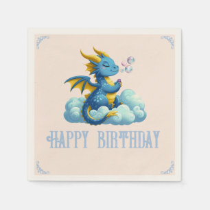 Süß/Regenbogen/Drache/Whimsical Serviette