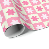 Süß retro  geschenkpapier (Rolleneckpunkt)