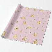 Süß retro  geschenkpapier (Ungerollt)