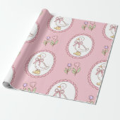 Süß retro  geschenkpapier (Ungerollt)
