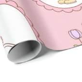 Süß retro  geschenkpapier (Rolleneckpunkt)