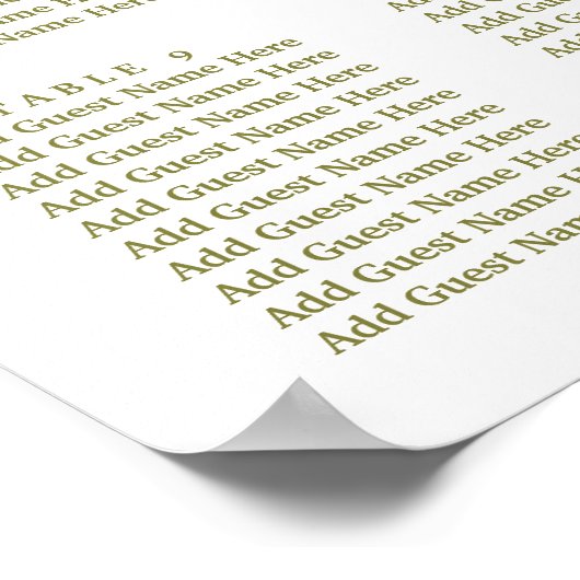 süß-romantisch | Blumenübersicht Poster (Ecke)