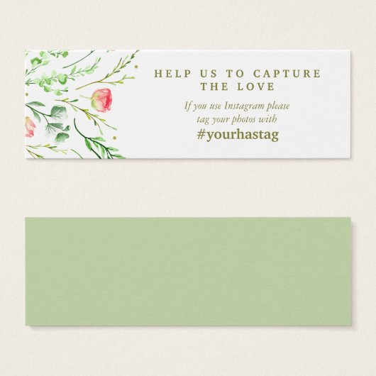 süß-romantisch | Blumenzwiebelinstagramm (Vorne & Hinten)