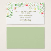 süß-romantisch | Blumenzwiebelinstagramm (Vorne & Hinten)